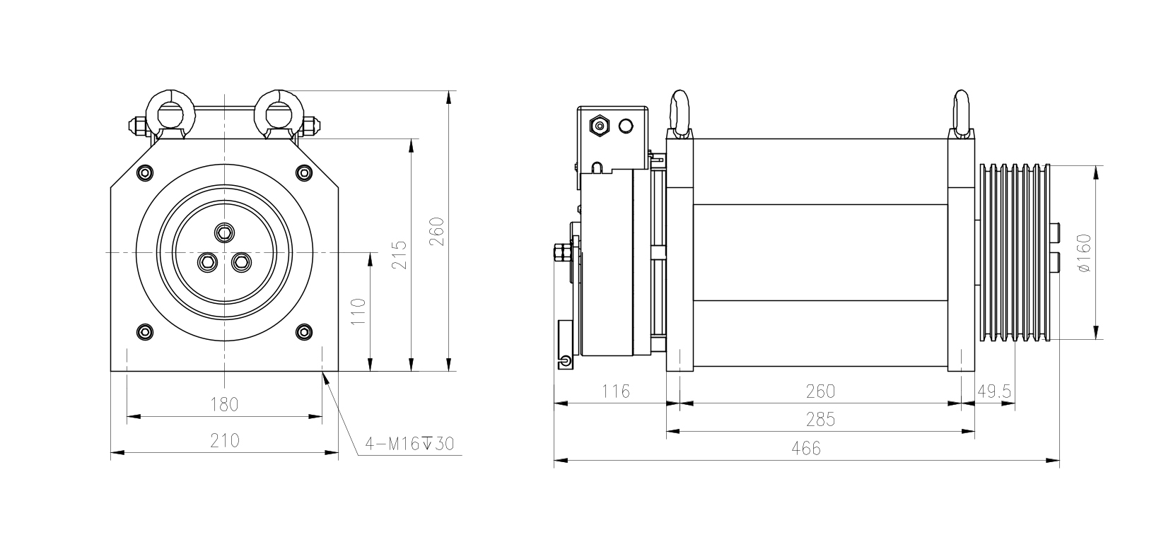 GLD160-0450主机安装尺寸图-Model-1.jpg